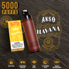 Kit de cápsulas de precarga HCigar AKSO HAVANA 600 mAh