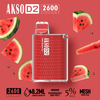 Caja desechable HCigar AKSO D2 Vape 650mAh (recargable) 2600 inhalaciones