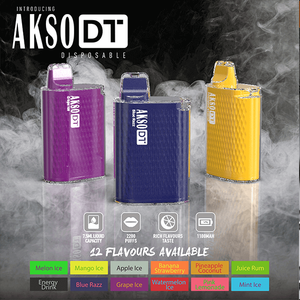 Soplos disponibles 1100mAh 2200 de la caja del vape de HCigar AKSO DT