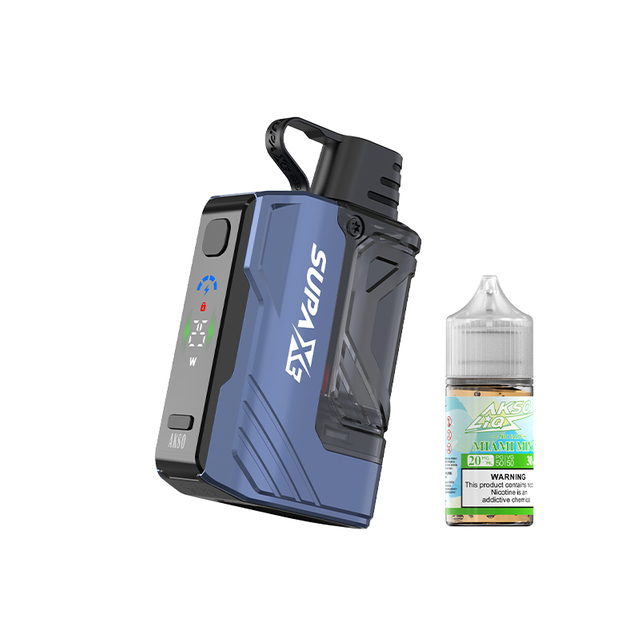 AKSO SUPA X3 OS: kit de cápsulas recargables líder en la industria con gran capacidad de 20 ml