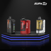 SUPA X3 - Cápsula precargada de 25.000 inhalaciones - Potencia variable - Modo de impulso con un botón - Opción de cápsula recargable